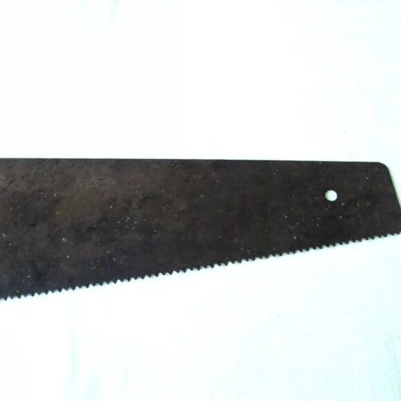 Stanley Handsaw Vintage Wooden Handle 26" Blade Made in the USA Professional - Picture 8 of 9